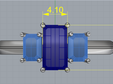 823 Ring 3D Baskı Modeli