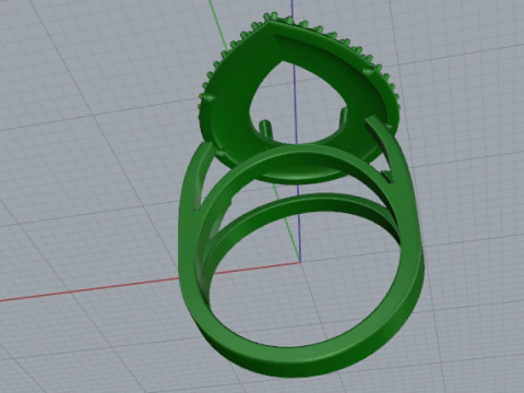 824 Ring 3D Print Model