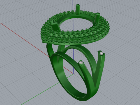824 Ring Modelo de Impressão 3D