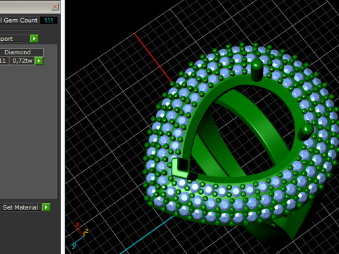 824 Ring Modelo de Impressão 3D