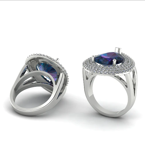 824 Ring 3D Print Model .c4d .max .obj .3ds .fbx .stl .blend 