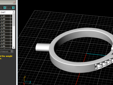 845 Ring Modello di stampa 3D