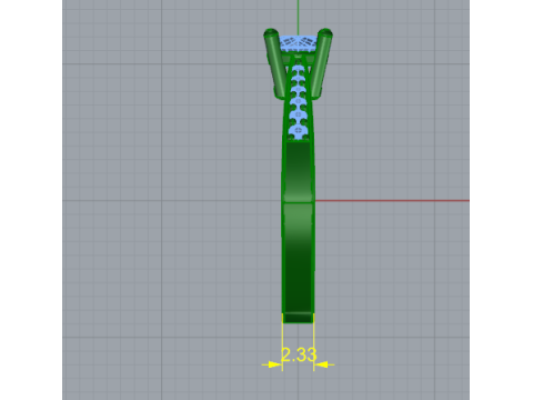 845 Ring Modello di stampa 3D