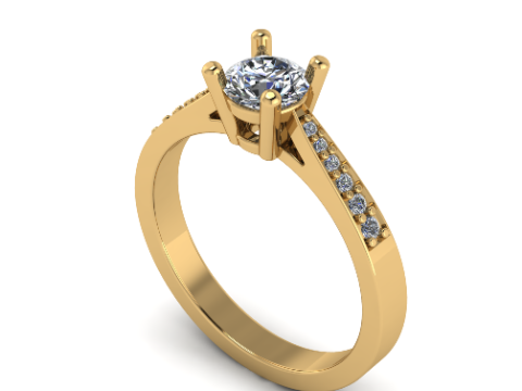 845 Ring Modello di stampa 3D