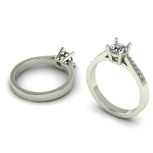845 Ring 3D Print Model .c4d .max .obj .3ds .fbx .stl .blend 