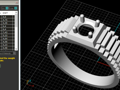 847 Ring 3D Print Model