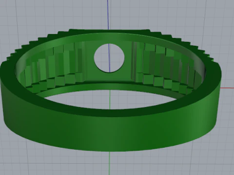 847 Ring 3D Print Model