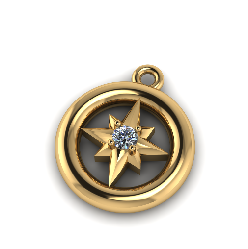 848 Pendant Model Cetak 3D .c4d .max .obj .3ds .fbx .stl .blend