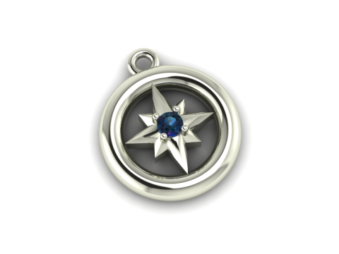 848 Pendant Model Cetak 3D