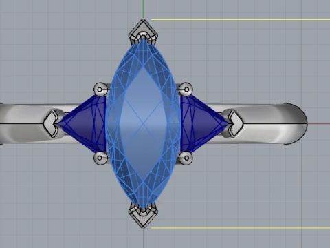 Anello 850 Modello di stampa 3D