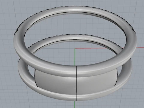 851 Ring 3D Print Model