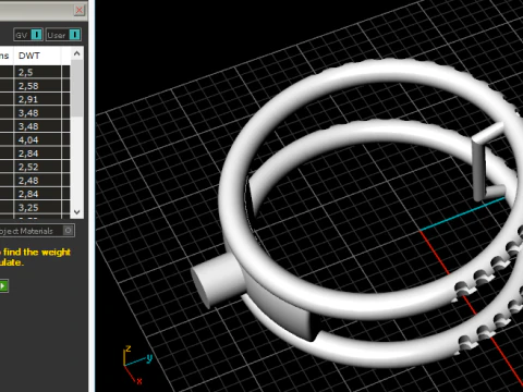 851 Ring 3D Print Model