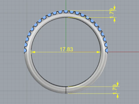 851 Ring 3D Print Model