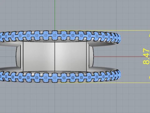 851 Ring 3D Print Model