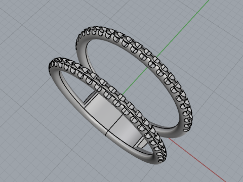 851 Ring 3D 打印模型