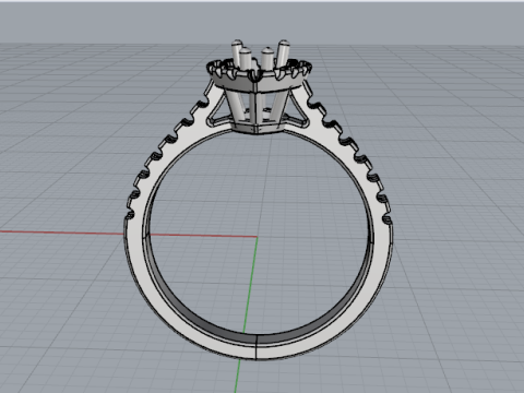 852 Ring 3D प्रिंट मॉडल