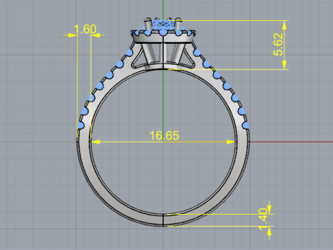 852 Ring 3D प्रिंट मॉडल