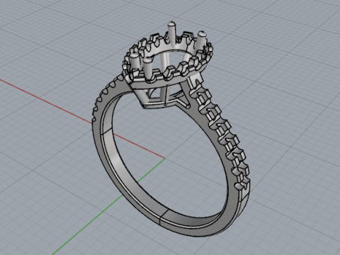 852 Ring 3D प्रिंट मॉडल