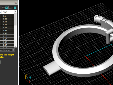 853 Ring nail 3D Print Model