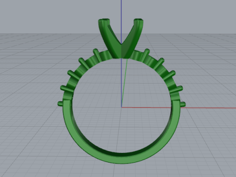 855 Ring Modelo de Impressão 3D