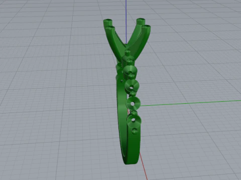 Anel 855 Modelo de Impressão 3D