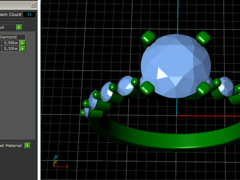 855 Ring Modelo de Impressão 3D