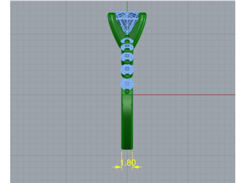 855 Ring Modelo de Impressão 3D