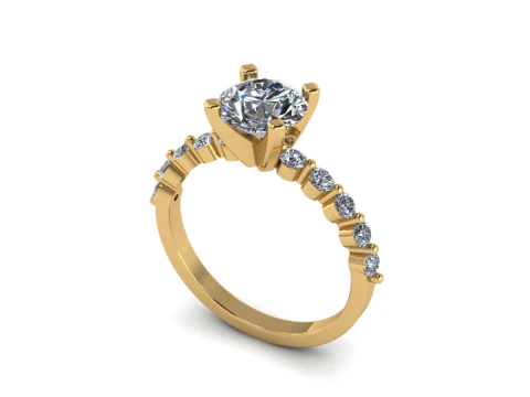 Anel 855 Modelo de Impressão 3D