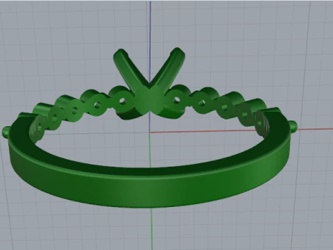 Anel 855 Modelo de Impressão 3D