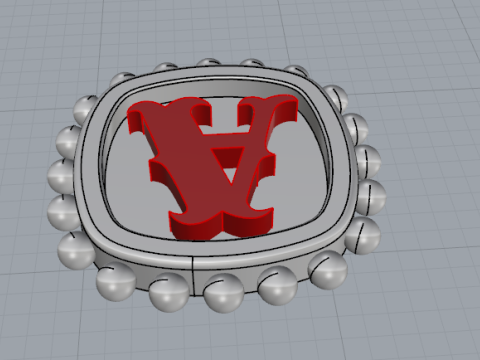 856 English alphabet 3D-printmodel