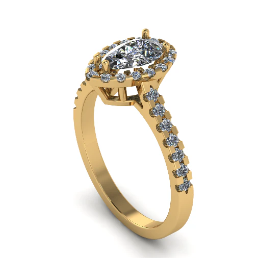 852 Ring 3D Print Model .c4d .max .obj .3ds .fbx .stl .blend 