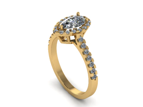 Anel 852 Modelo de Impressão 3D