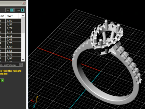 852 Ring 3D Print Model