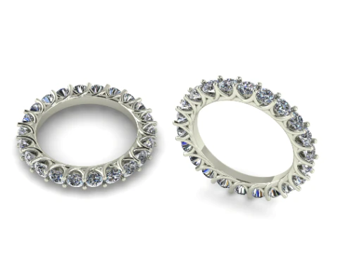 854 Alian&ccedil;a de casamento Modelo de Impressão 3D