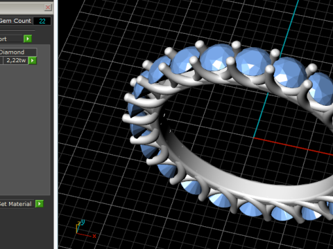 854 Wedding ring Modèles 3D en vedette