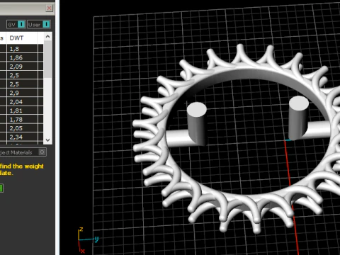 854 Wedding ring 3D Print Model