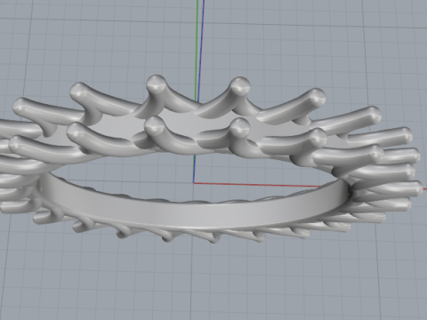 854 Wedding ring Modèles 3D en vedette
