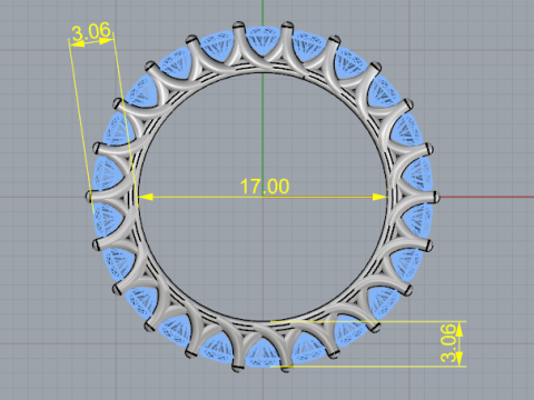 854 Wedding ring Modèles 3D en vedette