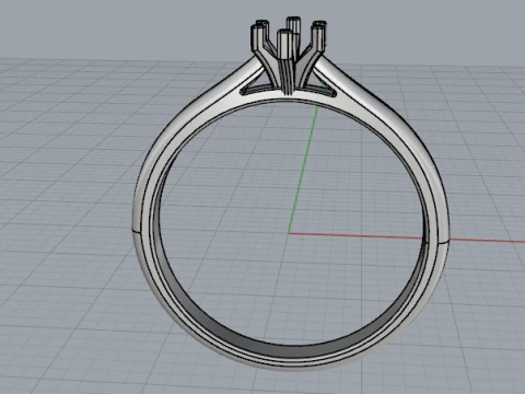 857 Ring 3D Print Model