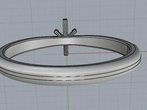 857 Ring 3D Print Model