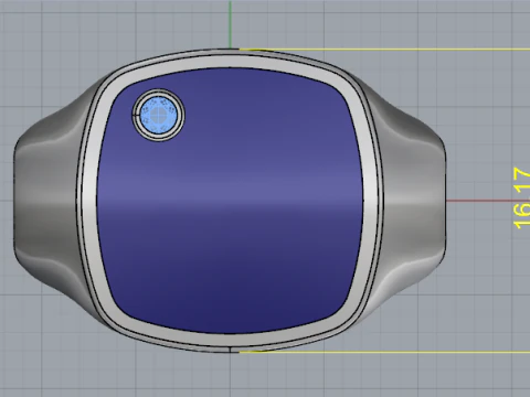 859 Ring 3D Print Model