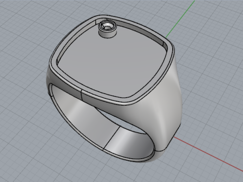 859 Ring Modello di stampa 3D
