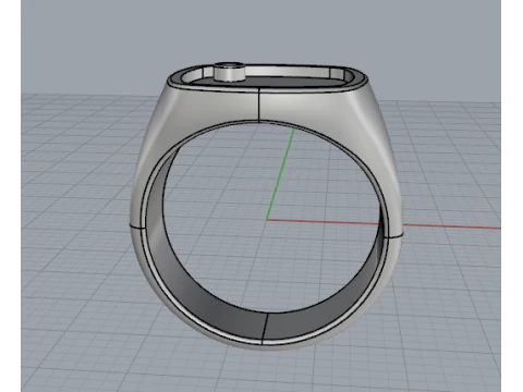 859 Ring 3D Print Model