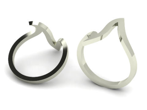 860 Ring 3D प्रिंट मॉडल