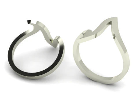 Anel 860 Modelo de Impressão 3D