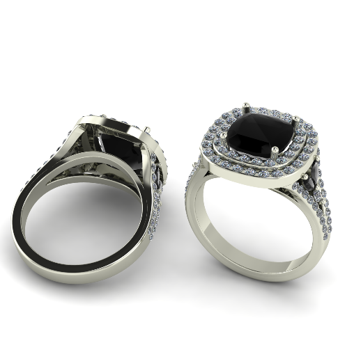 861 Ring Modello di stampa 3D .c4d .max .obj .3ds .fbx .stl .blend