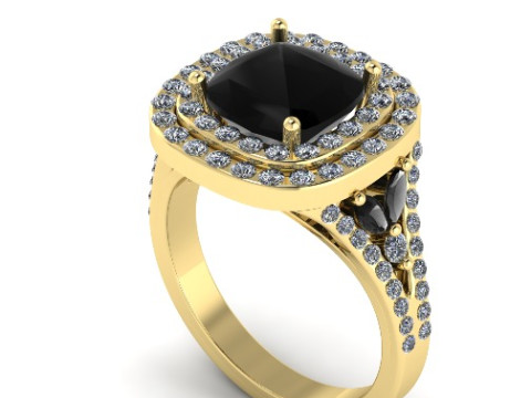 861 Ring Modello di stampa 3D