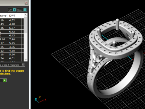861 Ring 3D Print Model
