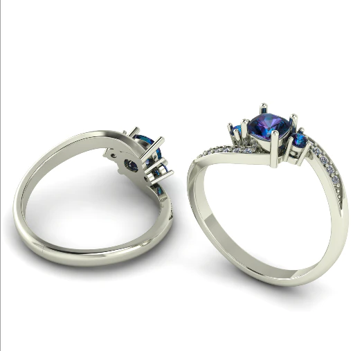 862 Ring 3D Print Model .c4d .max .obj .3ds .fbx .stl .blend 