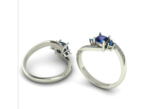 Anel 862 Modelo de Impressão 3D